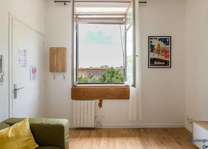 アパート Artiste - Vue Sur Les Quais De La Garonne - Hypercentre *